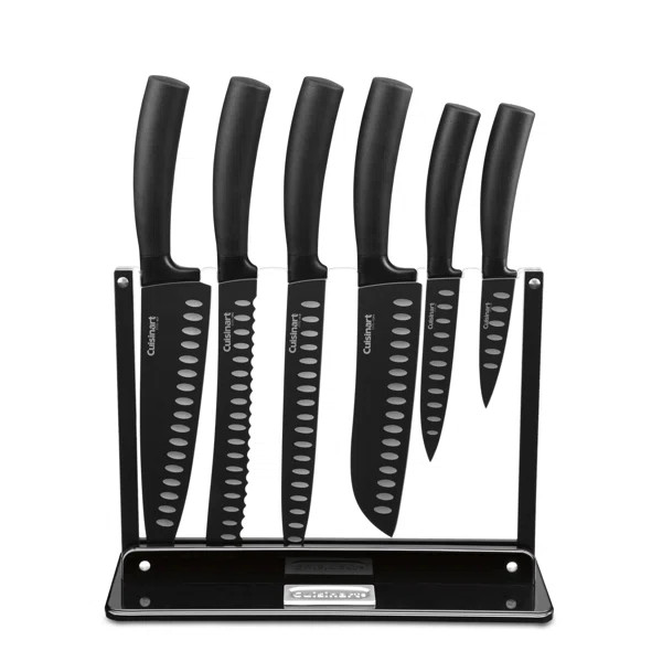 Cuisinart 7 Piece Cutlery Set with Acrylic Stand | Wayfair North America
