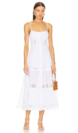 Marisa Long Dress in White | Revolve Clothing (Global)
