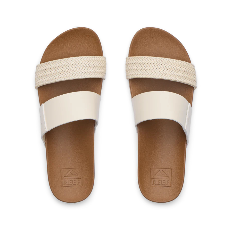 Women's Cushioned Open Back Sandals | Reef Cushion Vista Espresso Braid | REEF