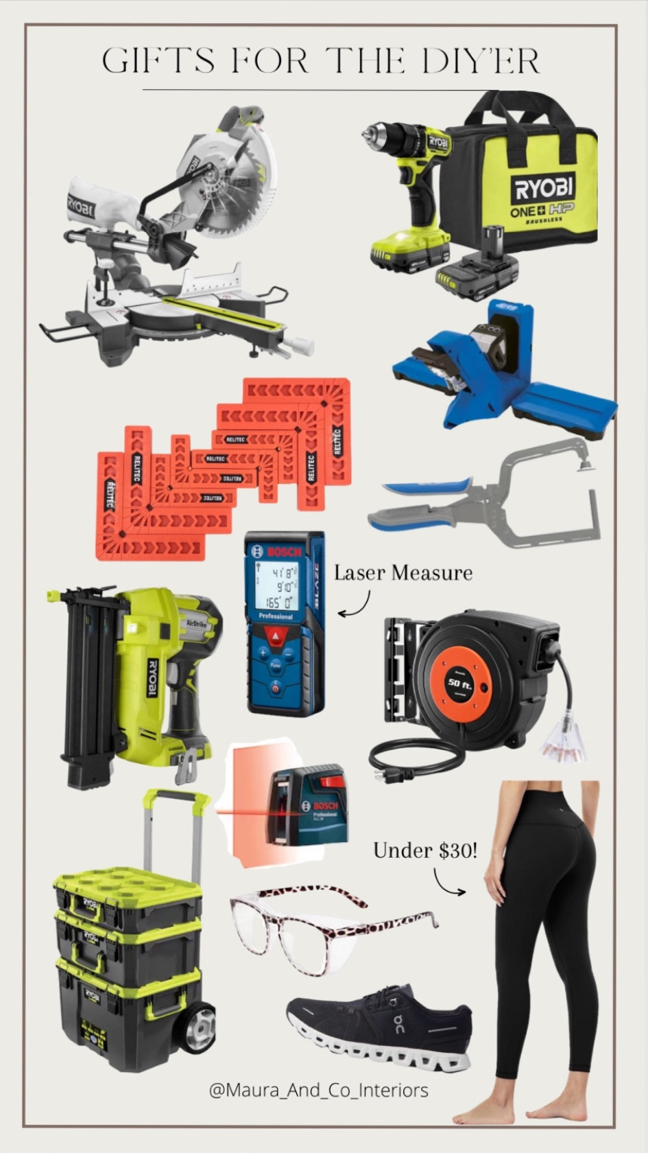 Gift ideas for the DIYer! 

#LTKHoliday #LTKFamily #LTKGiftGuide