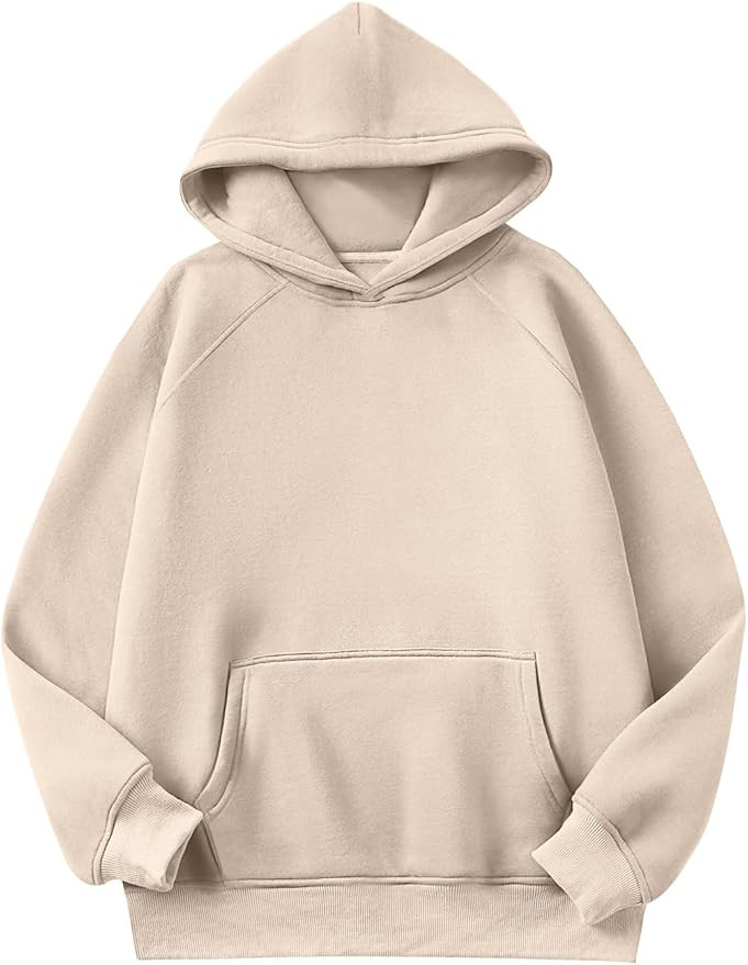 Caracilia Women Hoodies Oversized Sweatshirts Fleece Sweaters Long Sleeve Shirts Cute Loose Y2K C... | Amazon (US)