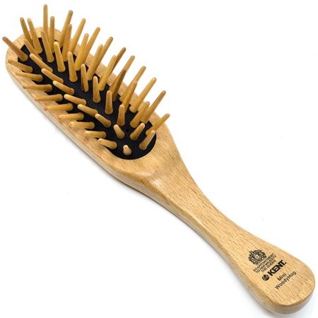 Kent Mini Woody Hog 7.5"" Small Cushioned Rosewood Brush Wooden Quills | Walmart (US)