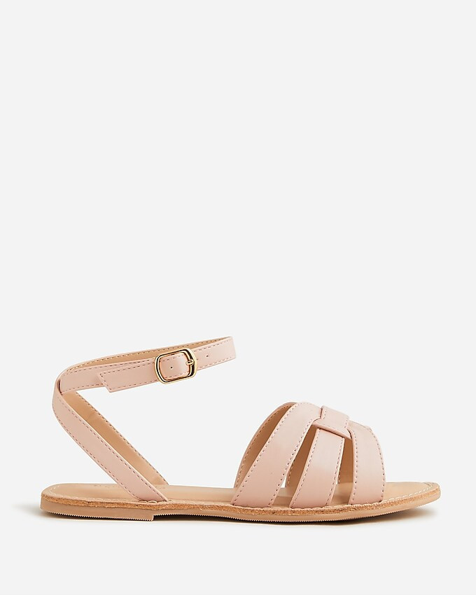 Girls' basketweave sandals | J. Crew US