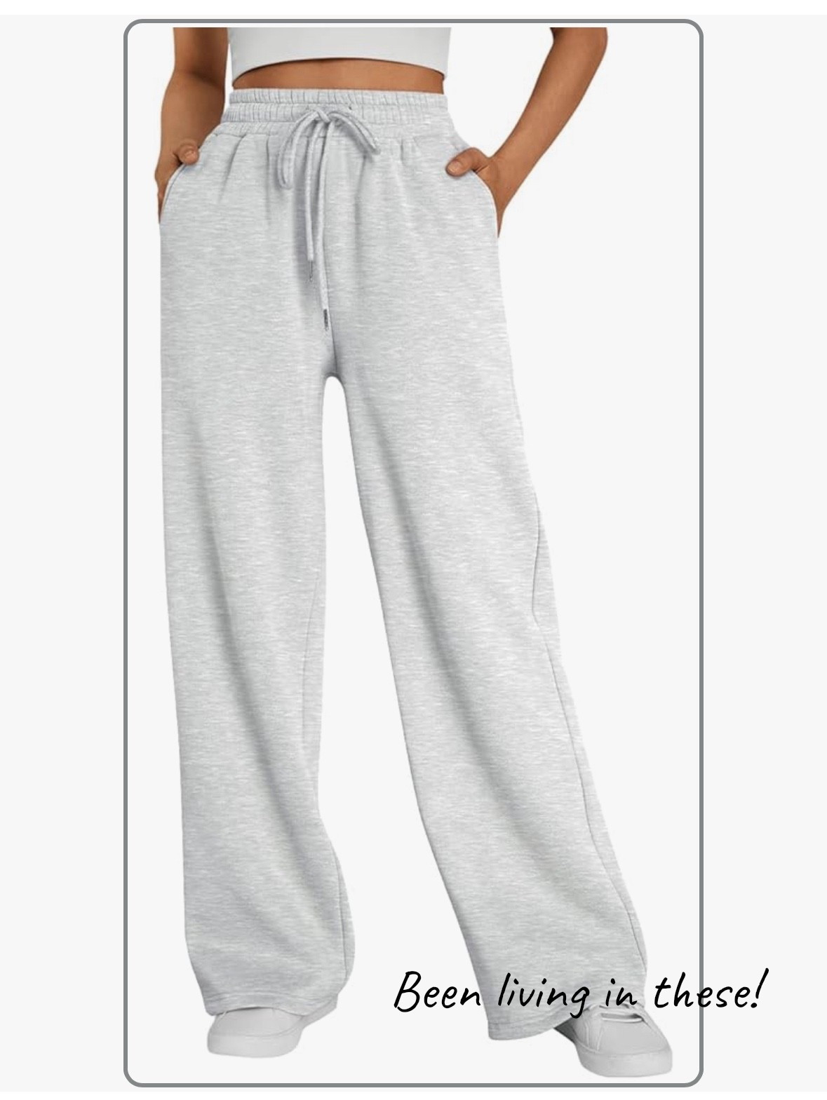 The coziest straight leg sweats under $25! Wearing size smalll

#LTKmomlife #LTKdayinmylife #LTKootd