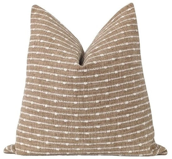Aberdeen Harvest Woven Stripe Pillow | Land of Pillows