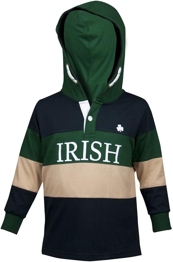 Croker Kids Irish Hooded Rugby Jersey - Perfect for Children - Quality Cotton Sports Apparel | Amazon (US)