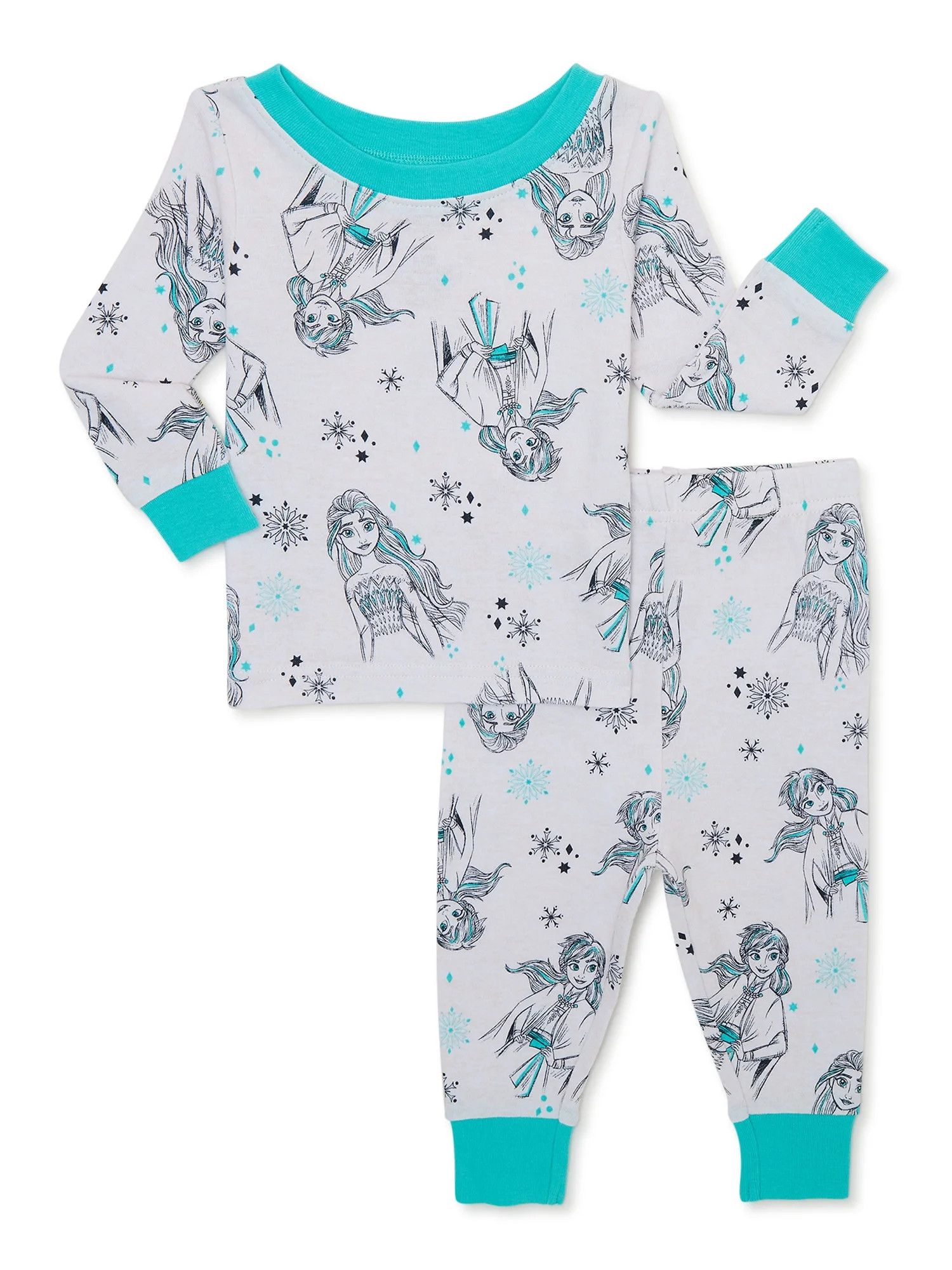 Toddler Character Pajamas, 2-Piece, Sizes 12M-5T - Walmart.com | Walmart (US)