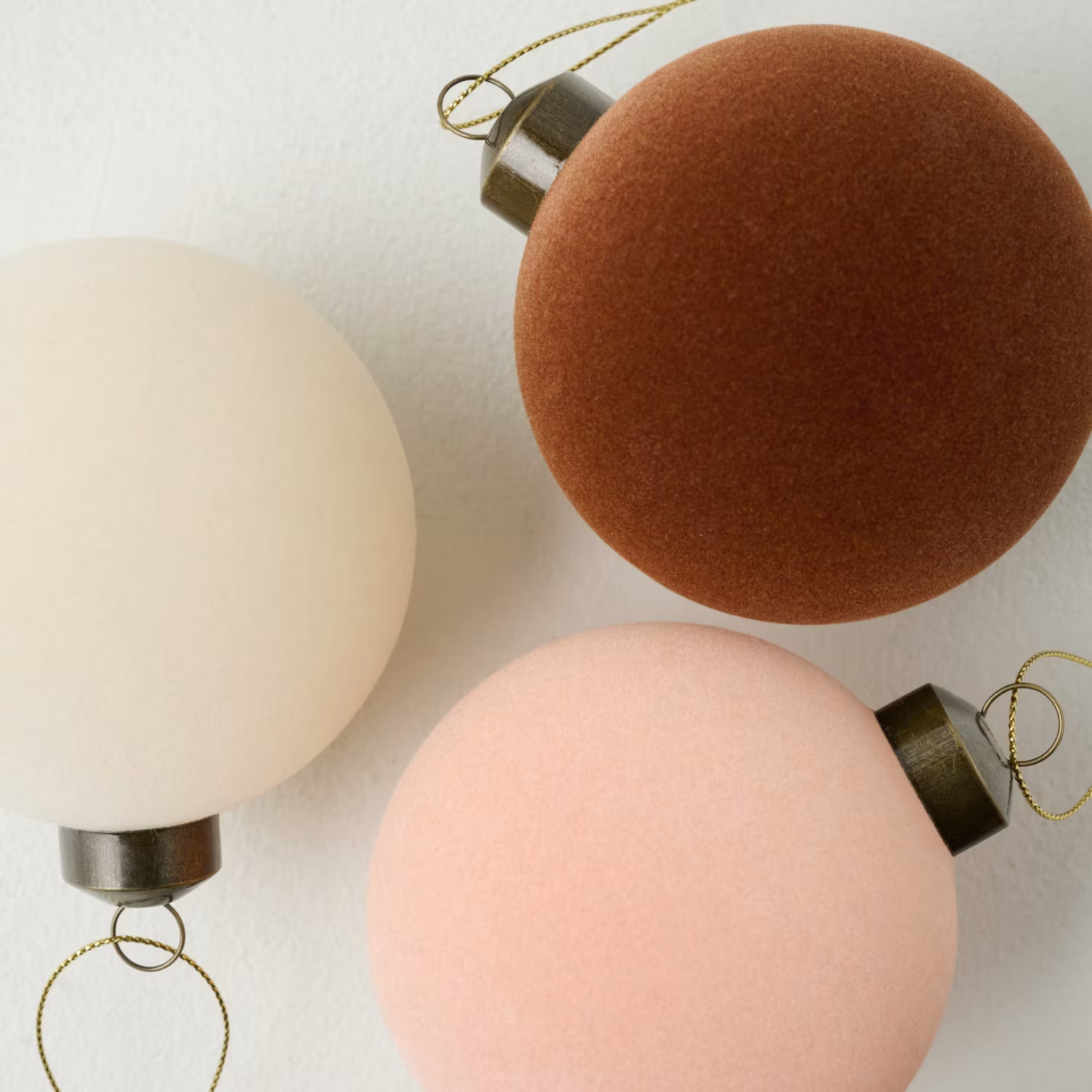 Flocked Ornament, Set of 6 | Magnolia