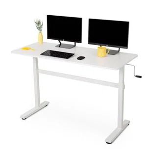 Inbox Zero Home Office Electric Height Adjustable Standing Desk | Wayfair North America