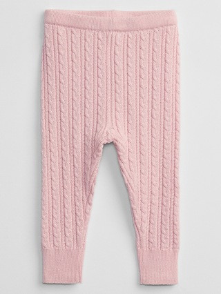Baby Cable-Knit Leggings | Gap Factory
