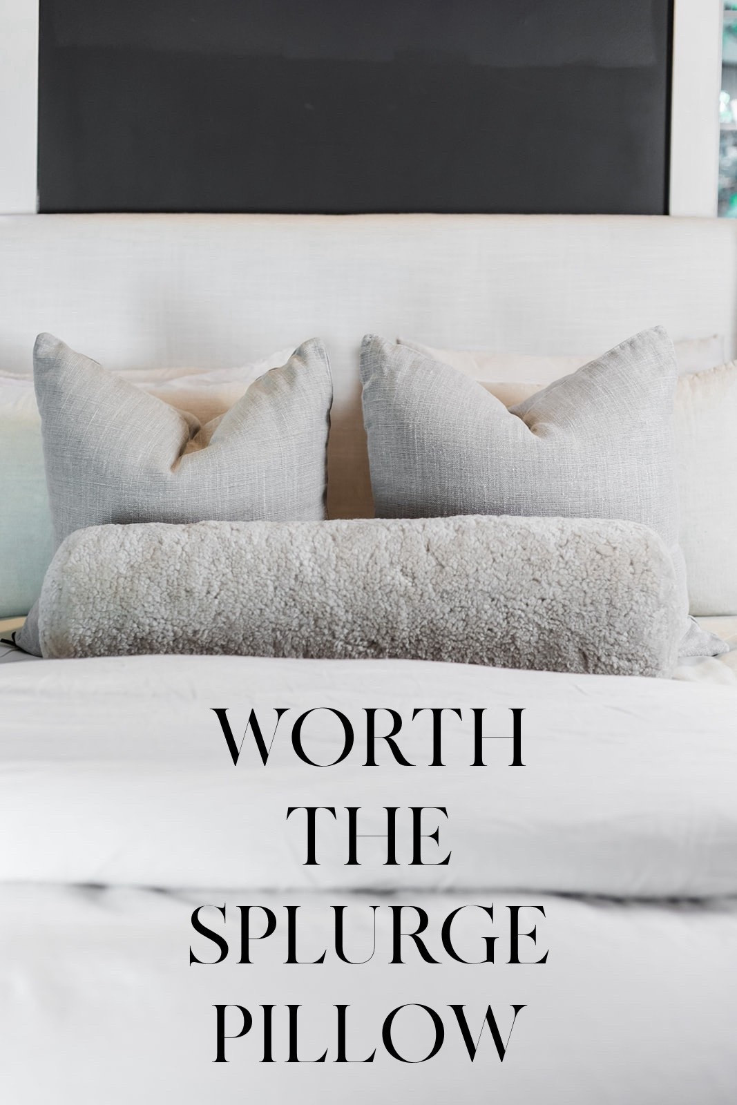 Worth the splurge pillow 🤍
This is the pillow that truly makes the bed. The texture, the fill, the way it instantly elevates the entire space — it’s one of those pieces I’d buy again without hesitation. If you’re going to splurge on one pillow, let it be this one. It’s timeless, cozy, and worth every penny.

#LTKHome