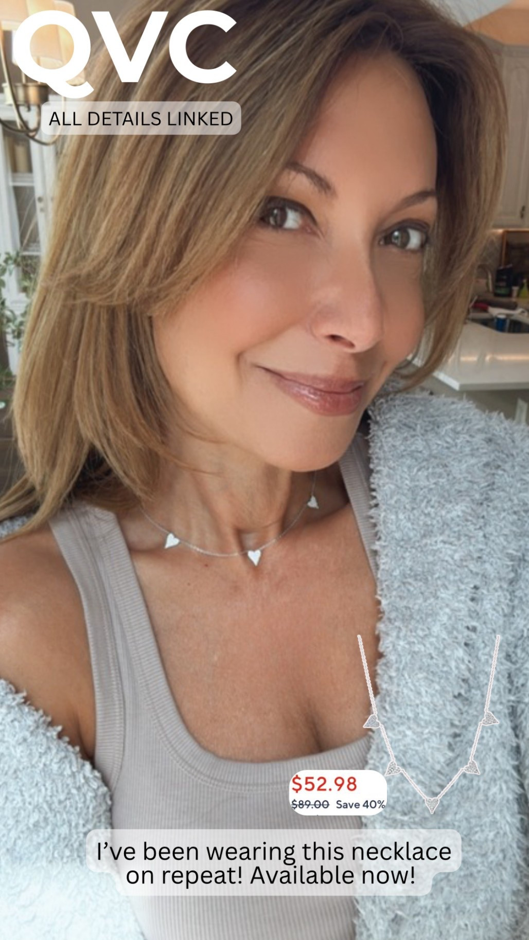 My necklace is on sale right now for under $60!

#LTKgrwm #LTKootd #LTKSaleAlert