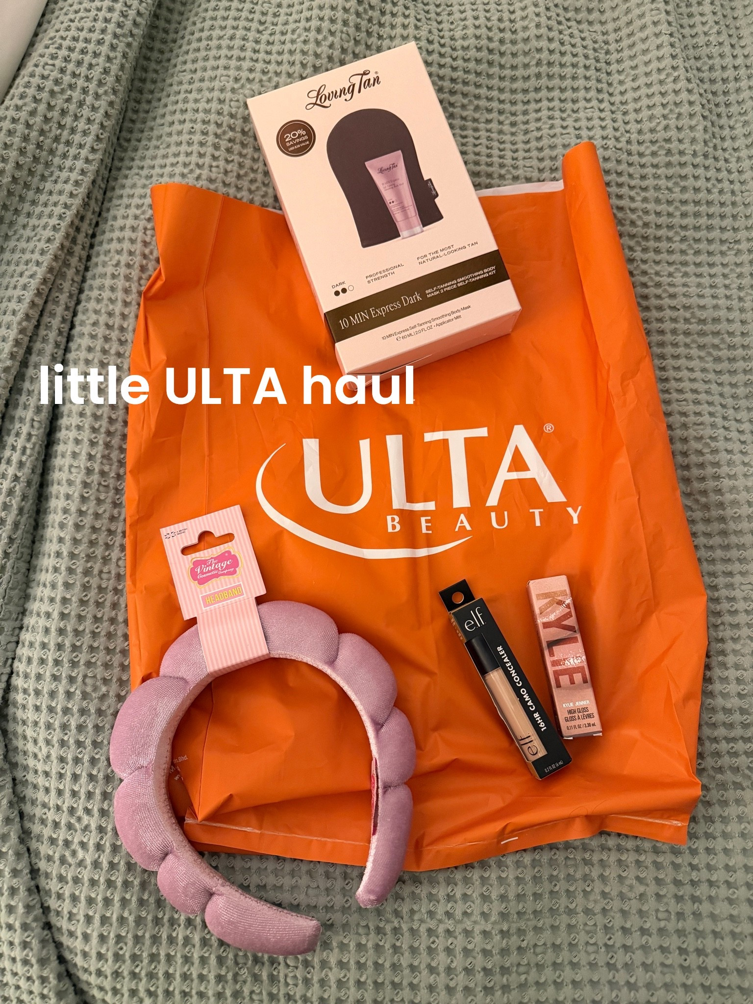 A few random finds from a recent Ulta beauty trip! 

Self tanner 
Kylie gloss - shade 808
$8 concealer I love 
New headband

#LTKselfcare #LTKmorningroutine