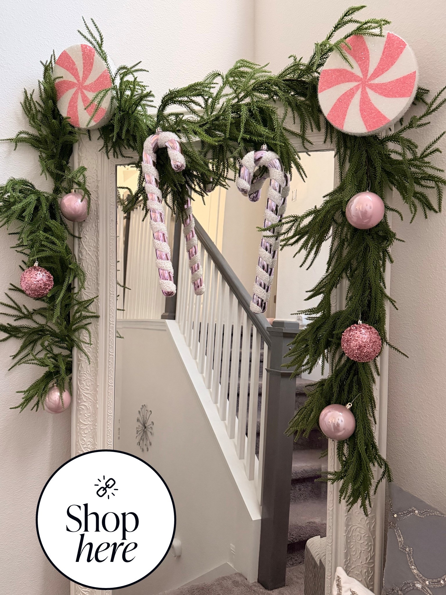 9ft Christmas cedar garland that looks realistic and full all around. This cedar garland holds its position sturdy and it is easy to shape and bend. Definitely makes Christmas, Merry&Bright🎄♥️✨ Shop https://rstyle.me/+m3jXBq2BKYlFA-5Eku2Dzg

#LTKStyleTip #LTKHome #LTKSeasonal