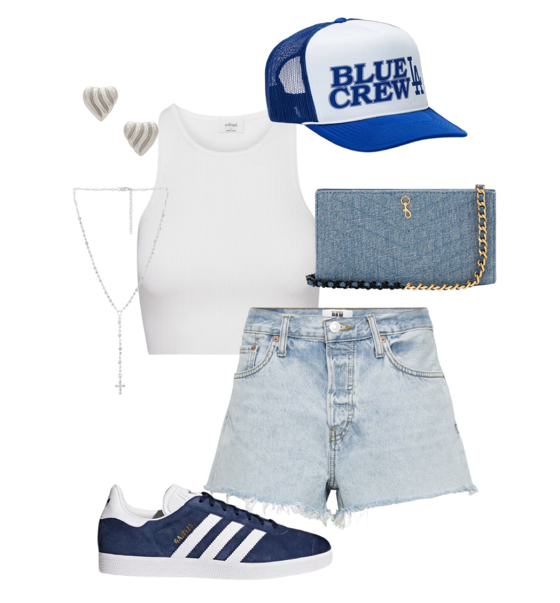 Blue fit for summer 💙 