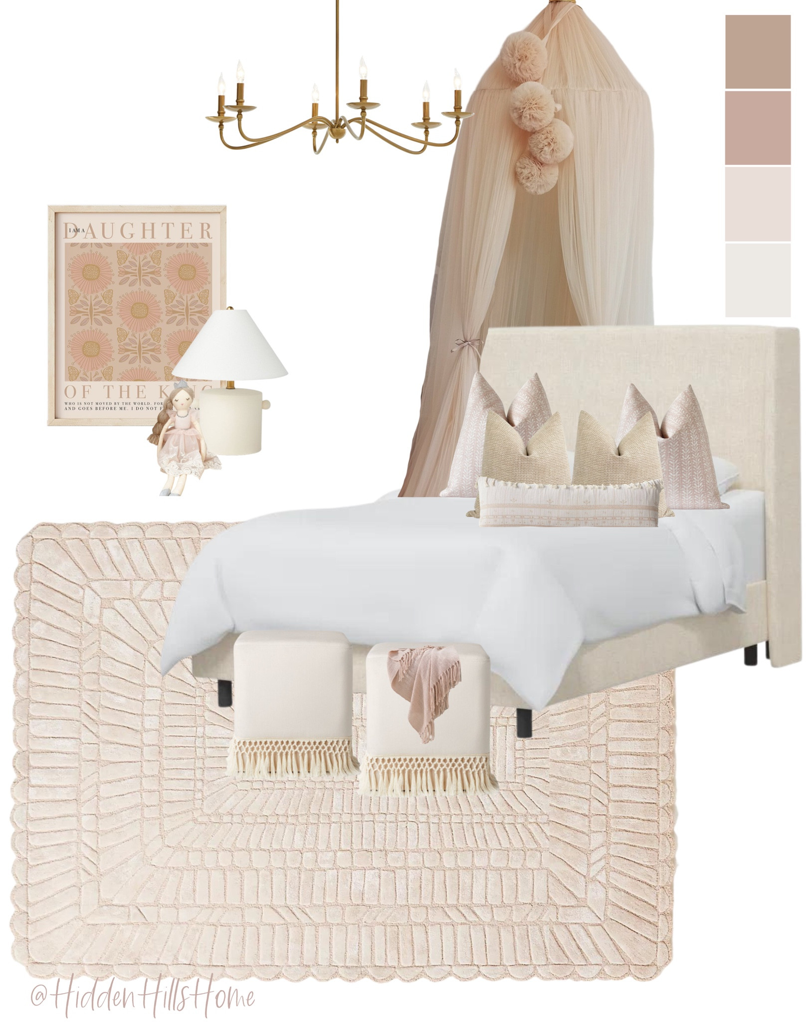 Girls bedroom decor, girls room decor mood board, little girls room decor, cute girls bedroom Inspo, pink and cream toddler girls bedroom design #girlsbedroom #homedecor

#LTKstyletip #LTKhome #LTKsalealert