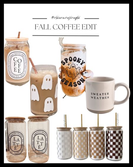 Fall coffee edit, chic mugs, fall, autumn, Halloween, spooky season 

#LTKSeasonal #LTKunder100 #LTKhome