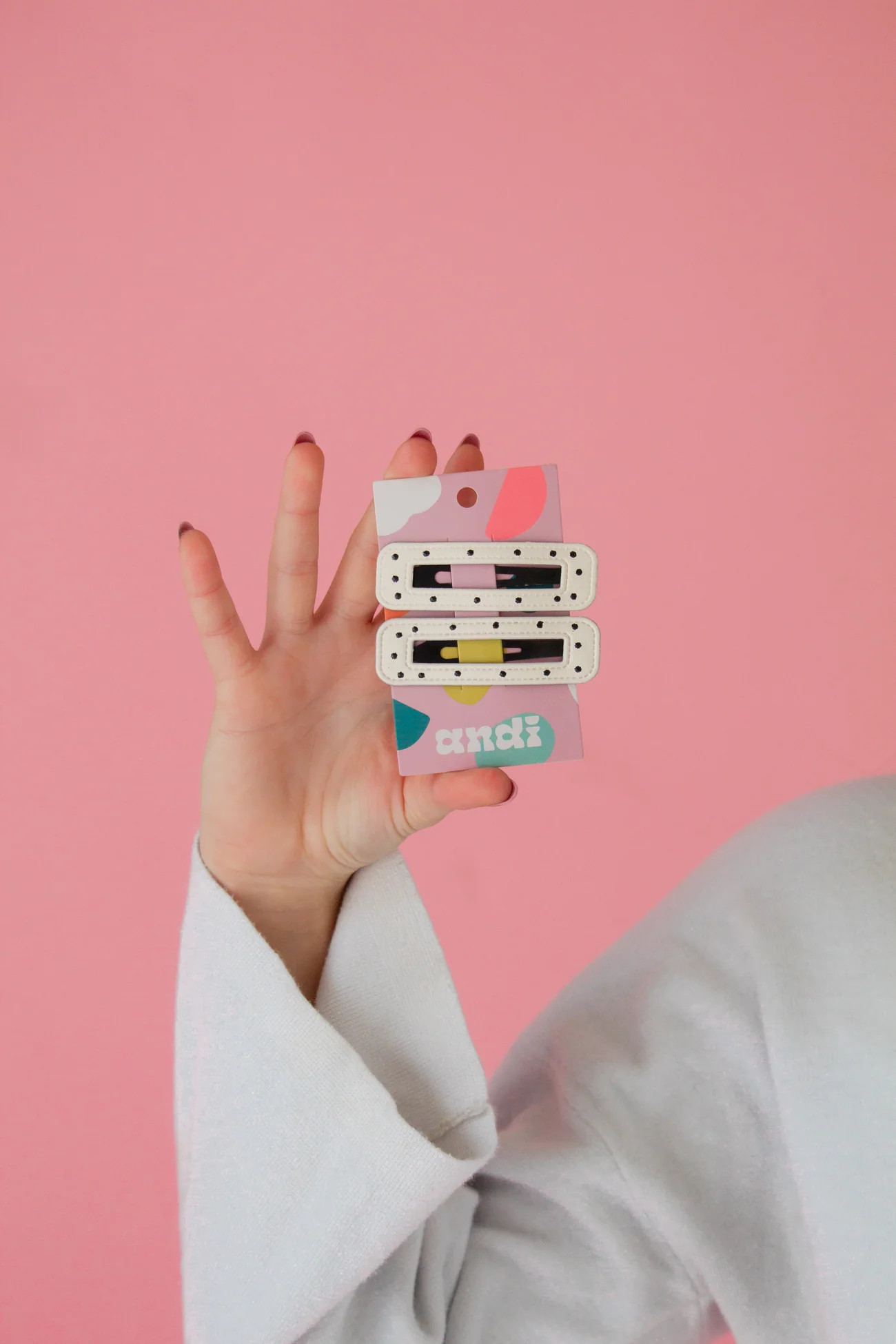 Polka Snap Clips 2-Pack | Shop Andi