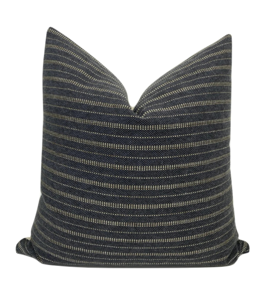 Jute Stripe |  Black Boho Pillow Cover, Pillow Cover, Black Pillow Cover, Tribal Pillow Cover, Bl... | Etsy (US)