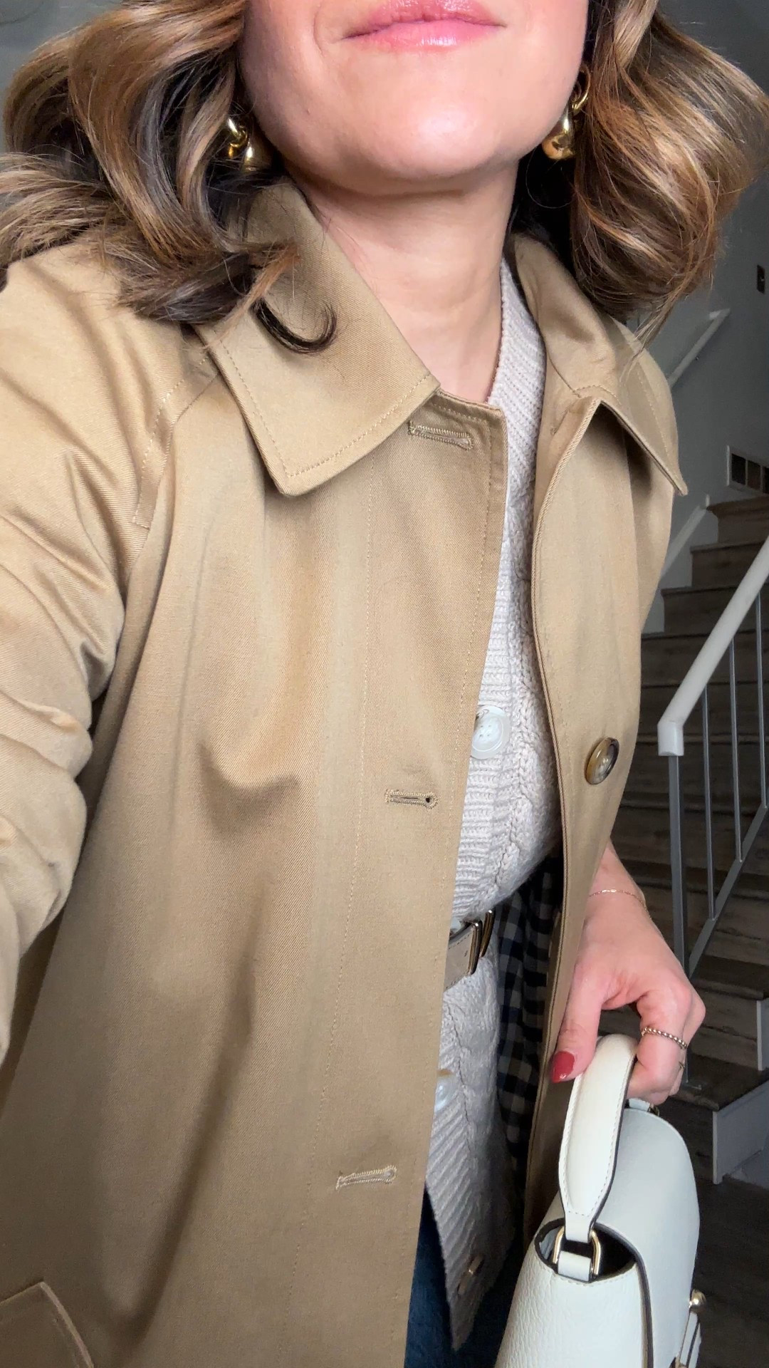 Another chic way to style this trench coat! 
Coat size 34
Cardigan is from Amazon. Super cozy and cute! Size small
Loose shorts are Abercrombie! Size 25

#LTKFindsUnder50 #LTKSeasonal #LTKFindsUnder100