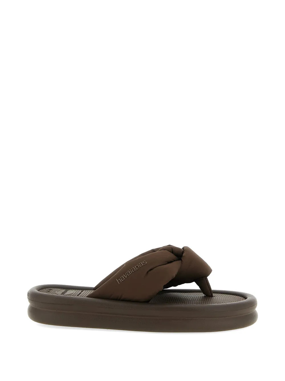 Havaianas Over Puffed Up flip flops - Brown | Farfetch Global