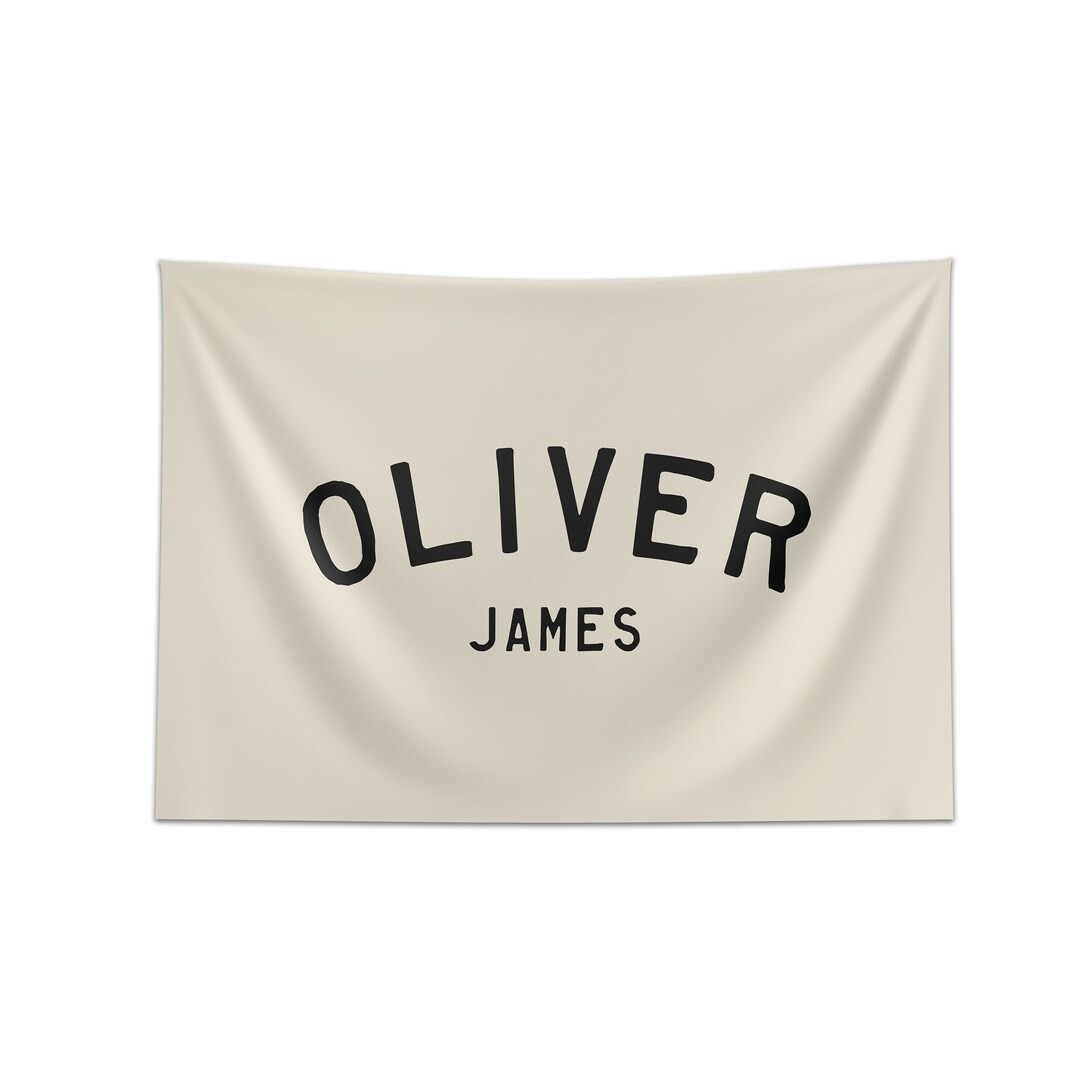 Custom Name Banner, Personalized Banner Flag, Custom Name Sign, Christmas Gift, Baby Room Decorat... | Etsy (US)