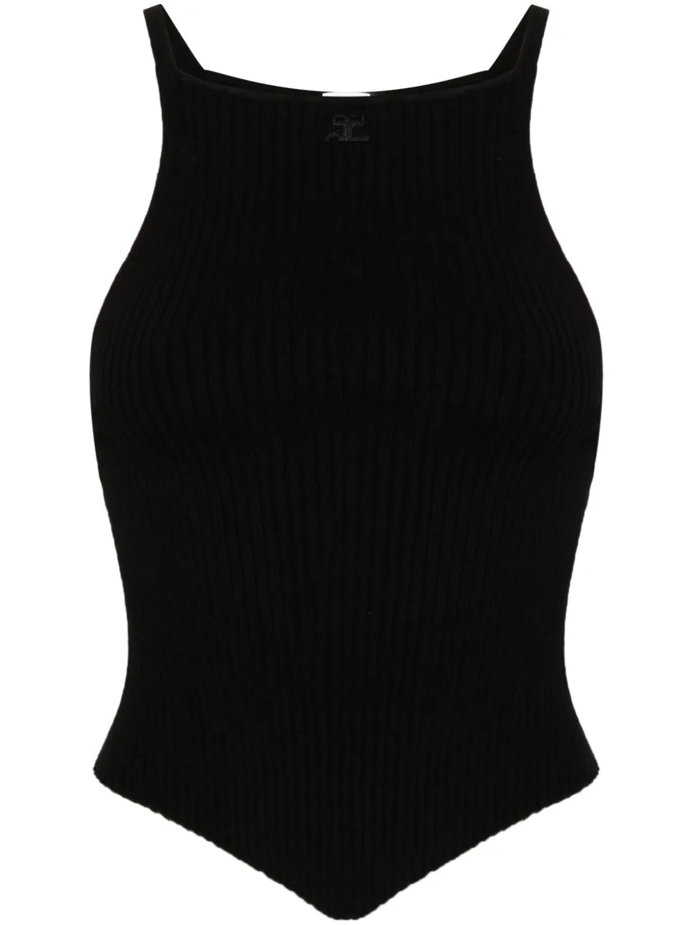 Courrèges Signature Top | Black | FARFETCH | Farfetch Global