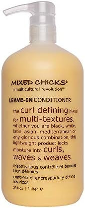 Mixed Chicks Curl Defining & Frizz Eliminating Leave-In Conditioner, 33 fl.oz. | Amazon (US)