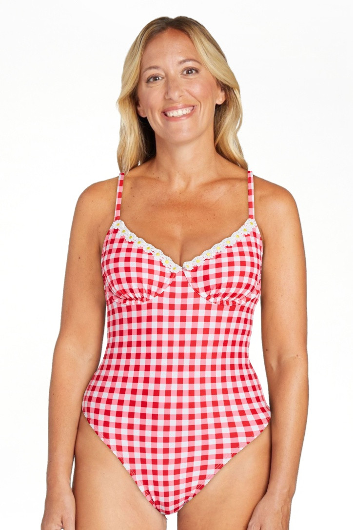No Boundaries Underwire One-Piece Swimsuit, Women's XXS-XXL | Walmart (US)