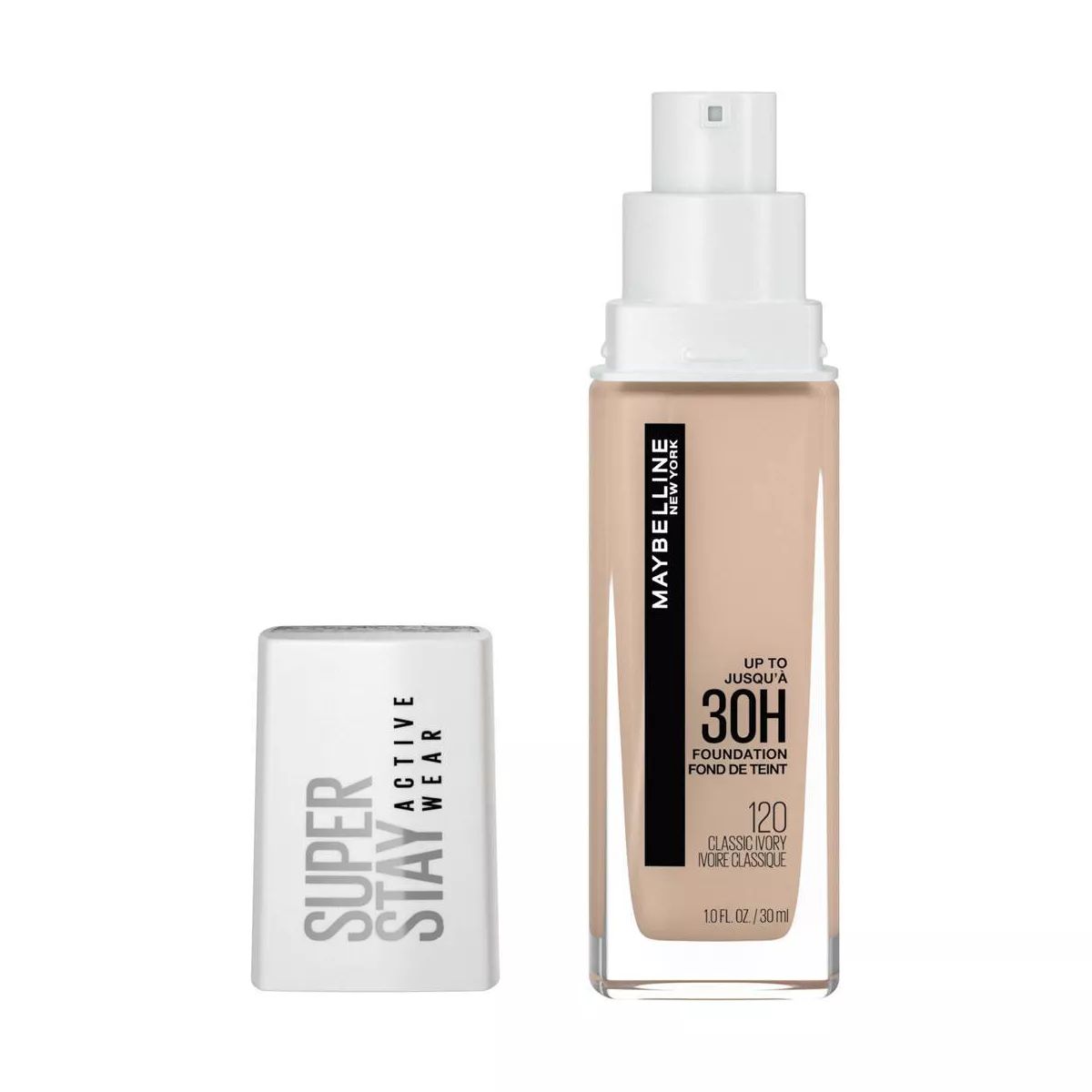 Maybelline Super Stay Full Coverage Liquid Foundation - 120 Classic Ivory - 1 fl oz | Target