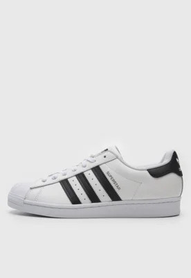 Tênis Couro adidas Originals Superstar Branco/Preto | Dafiti (BR)