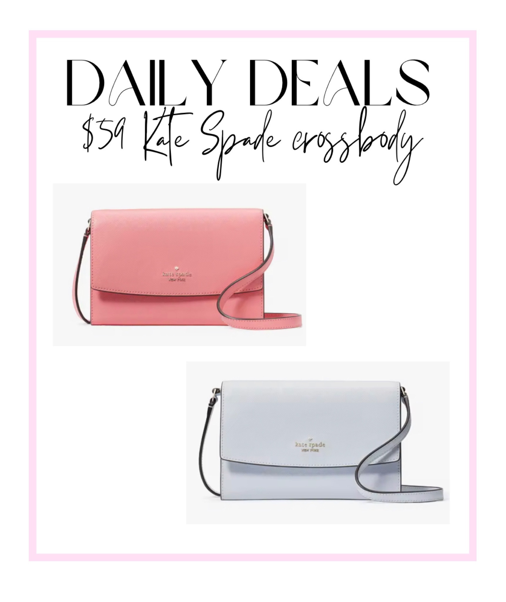 Kate Spade crossbody 75% OFF!! I have the corral in another crossbody & always get so many compliments! 

comes in 4 colors! 

#LTKtravel #LTKitbag #LTKsalealert