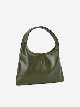 Shiny Leather Bag – Khaki Green – Women – ARKET GB | Arket UK