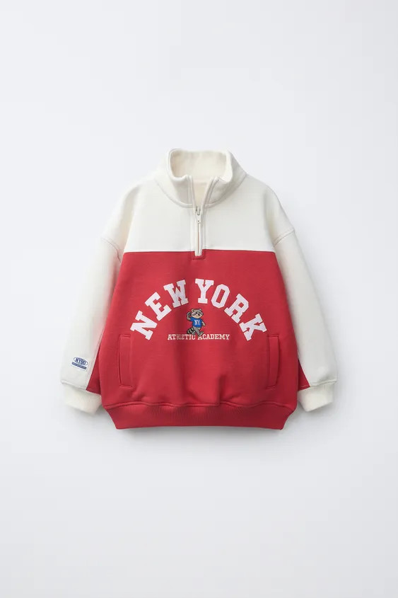 EMBROIDERED SWEATSHIRT | Zara US