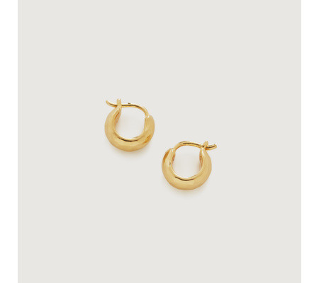 Siren Mini Huggie Earrings | Monica Vinader (Global)