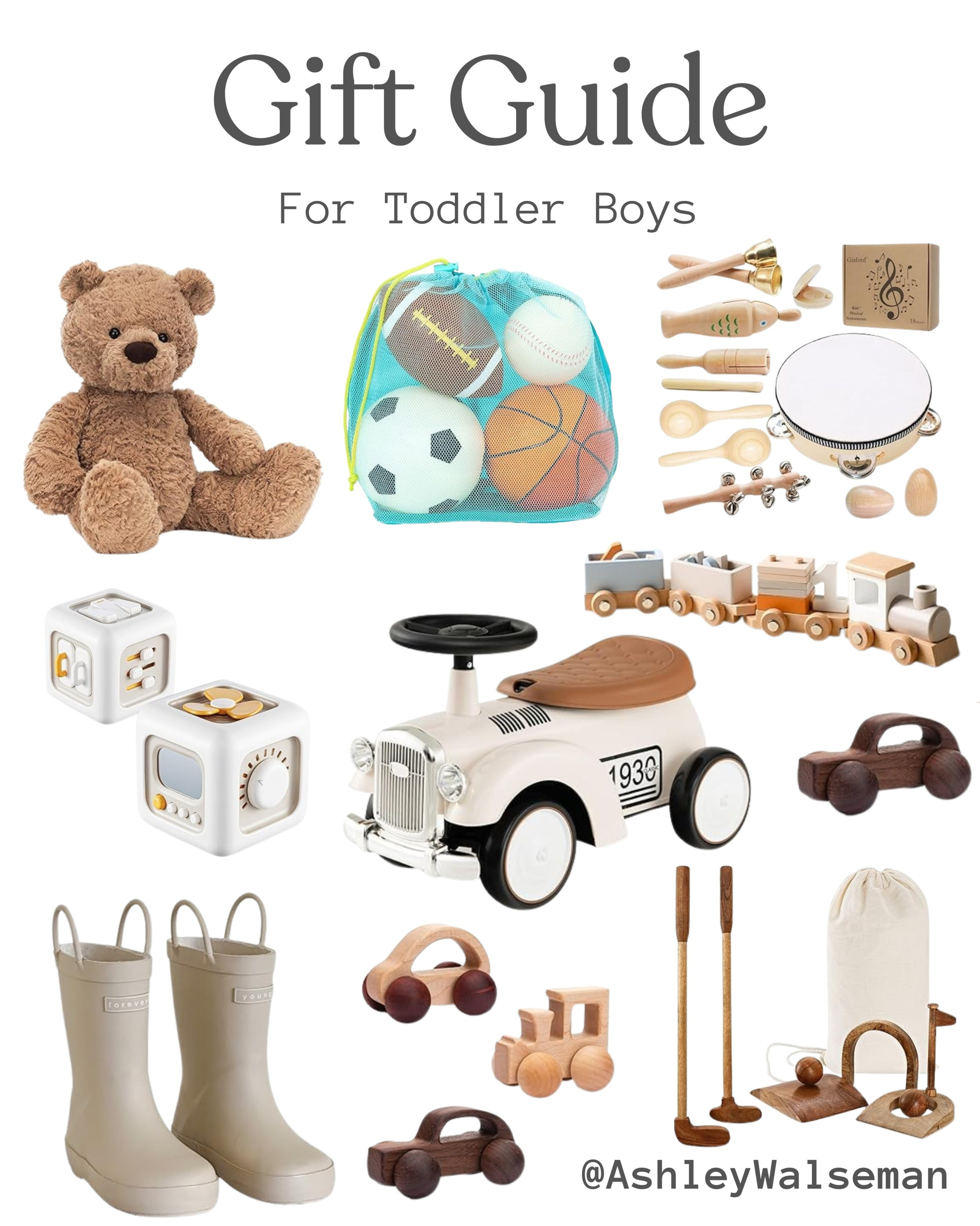 Looking for the perfect gift for the little man in your life? Check out my Amazon gift guide for toddler boys! From toys to clothes, I've got you covered.#toddlerboy #toddlergifts #amazonfinds #giftideas #boygifts #toddlerfashion #toddlertoys

#LTKGiftGuide #LTKHoliday #LTKKids