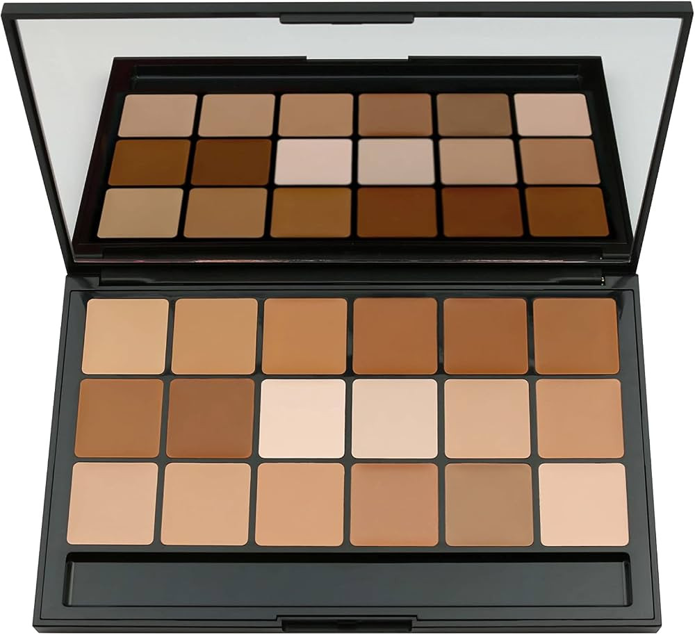RCMA Vincent Kehoe 18 Part Foundation/Concealer Palette #11, HD Look, Perfect Finish, Professional Makeup for Movies, Theater or Everyday Use | Amazon (US)