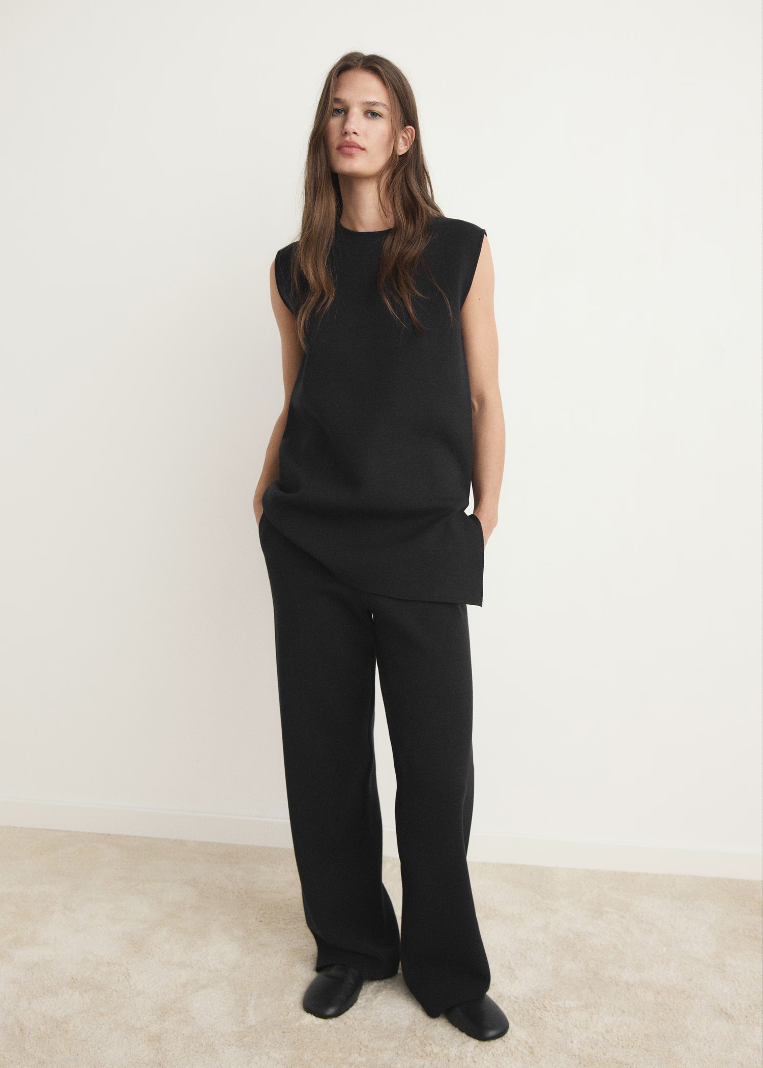 Milano fabric pyjama top - Women | MANGO United Kingdom | MANGO (UK)