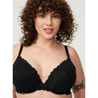 XO Plunge Push-Up Bra in Black | Torrid (US & Canada)