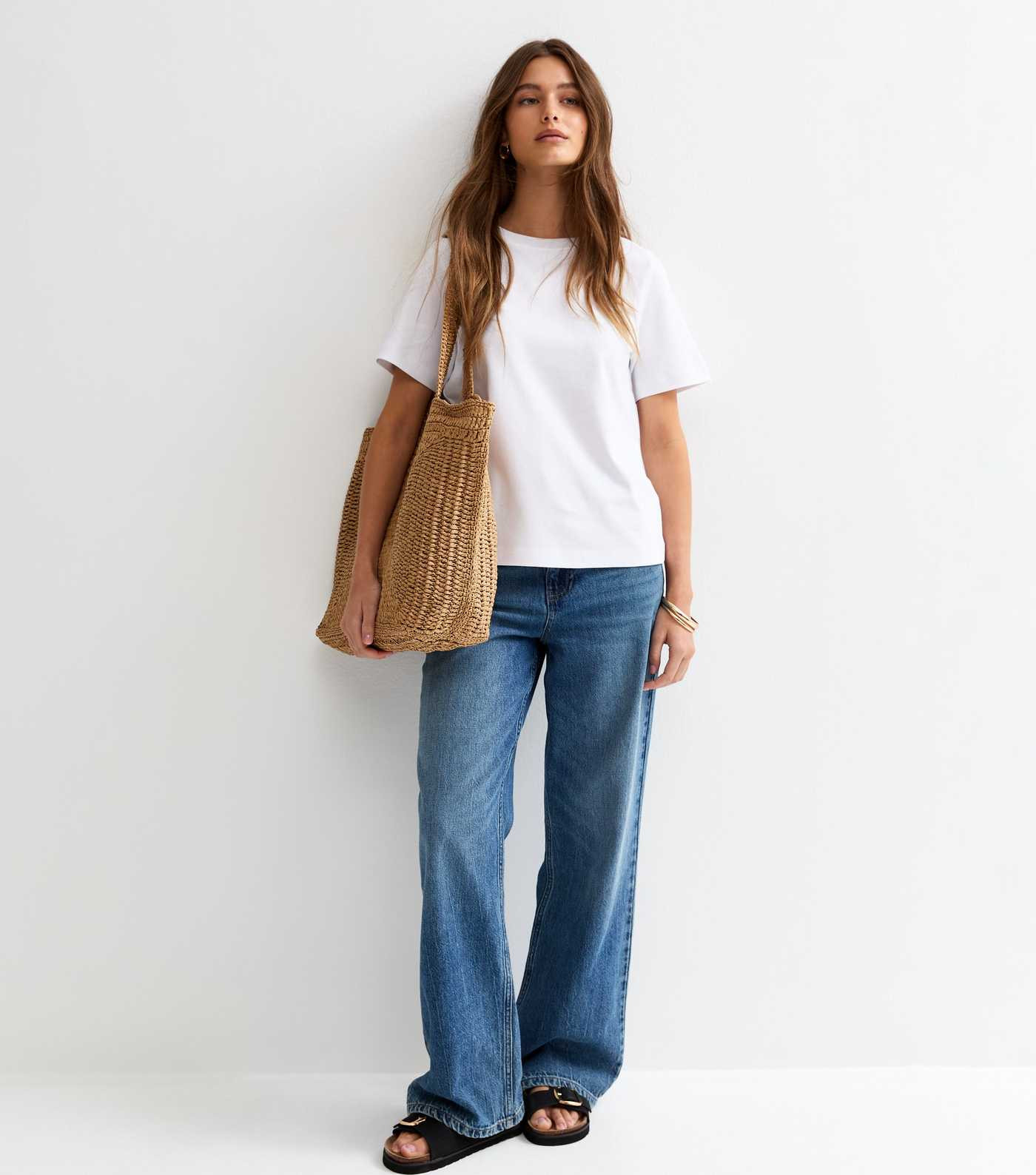 Premium White Heavyweight Cotton T-Shirt | New Look | New Look (UK)