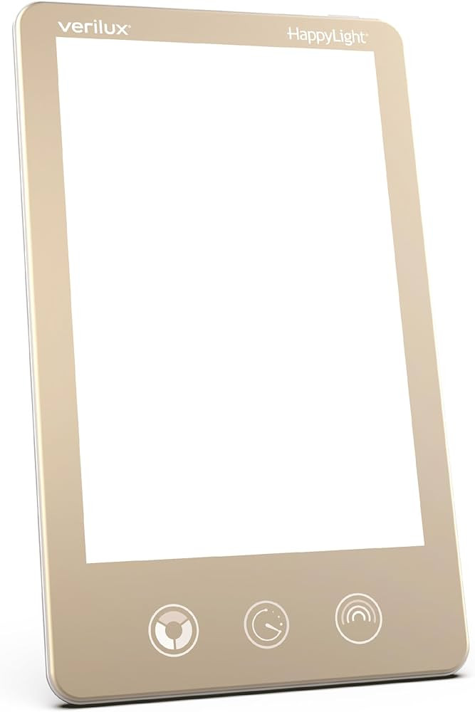 Verilux\u00ae HappyLight\u00ae Luxe - Light Therapy Lamp with 10,000 Lux, UV-Free, LED Bright Whi... | Amazon (US)
