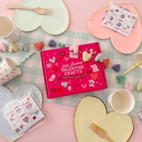 Valentine's Day Felt Craft Kit For Kids No Glue Activity | Etsy (US)