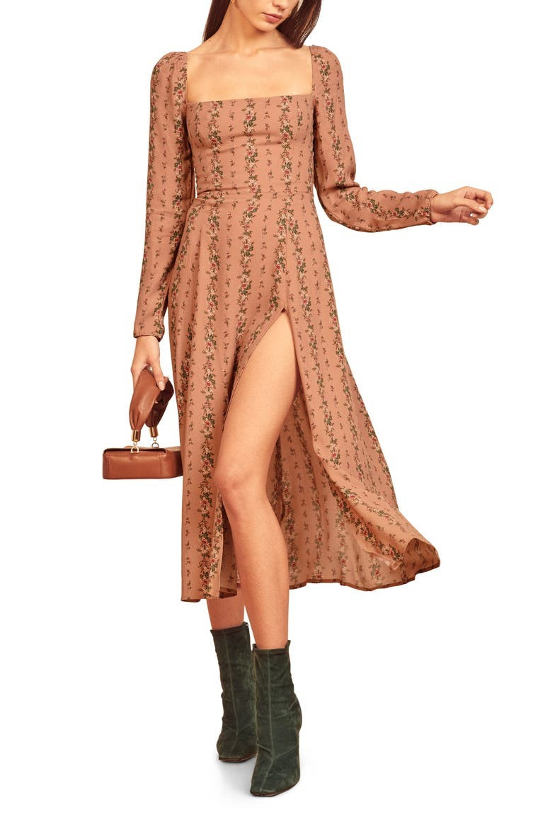 Sigmund Long Sleeve Midi Dress | Nordstrom