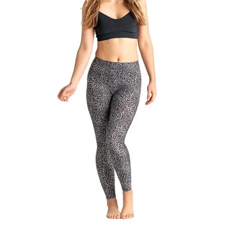 On the Go Women s Leopard Print Leggings (1 Pair  White Leopard  Size 3X-5X) | Walmart (US)