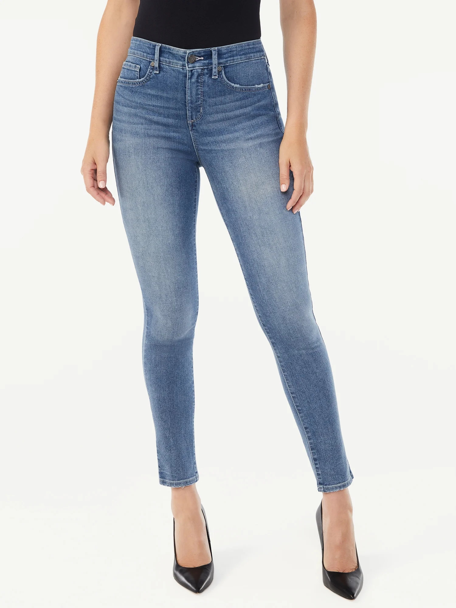 Sofia Jeans Women's Sofia Skinny High Rise Ankle Jeans | Walmart (US)