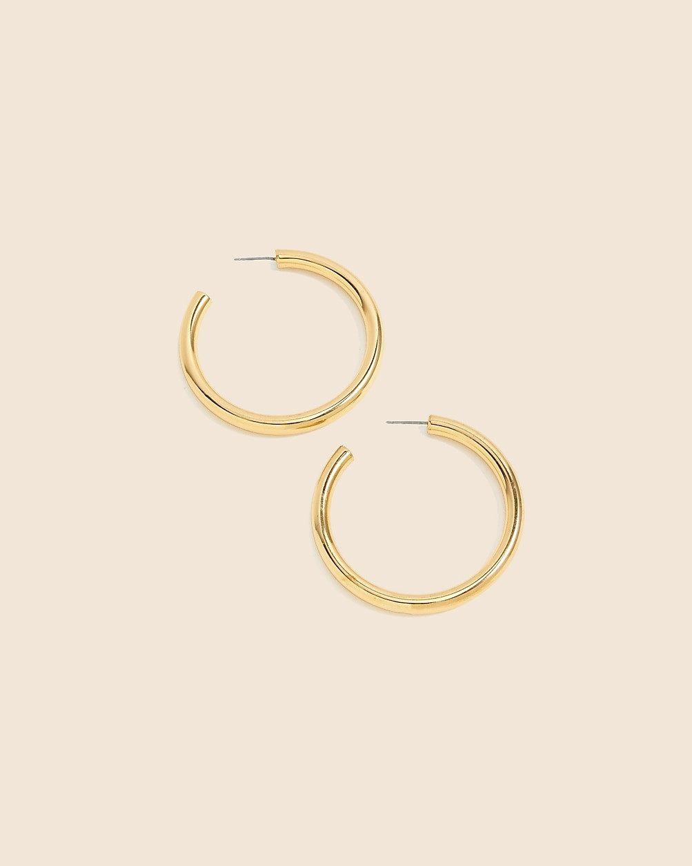 Gold hoop earrings | J. Crew US