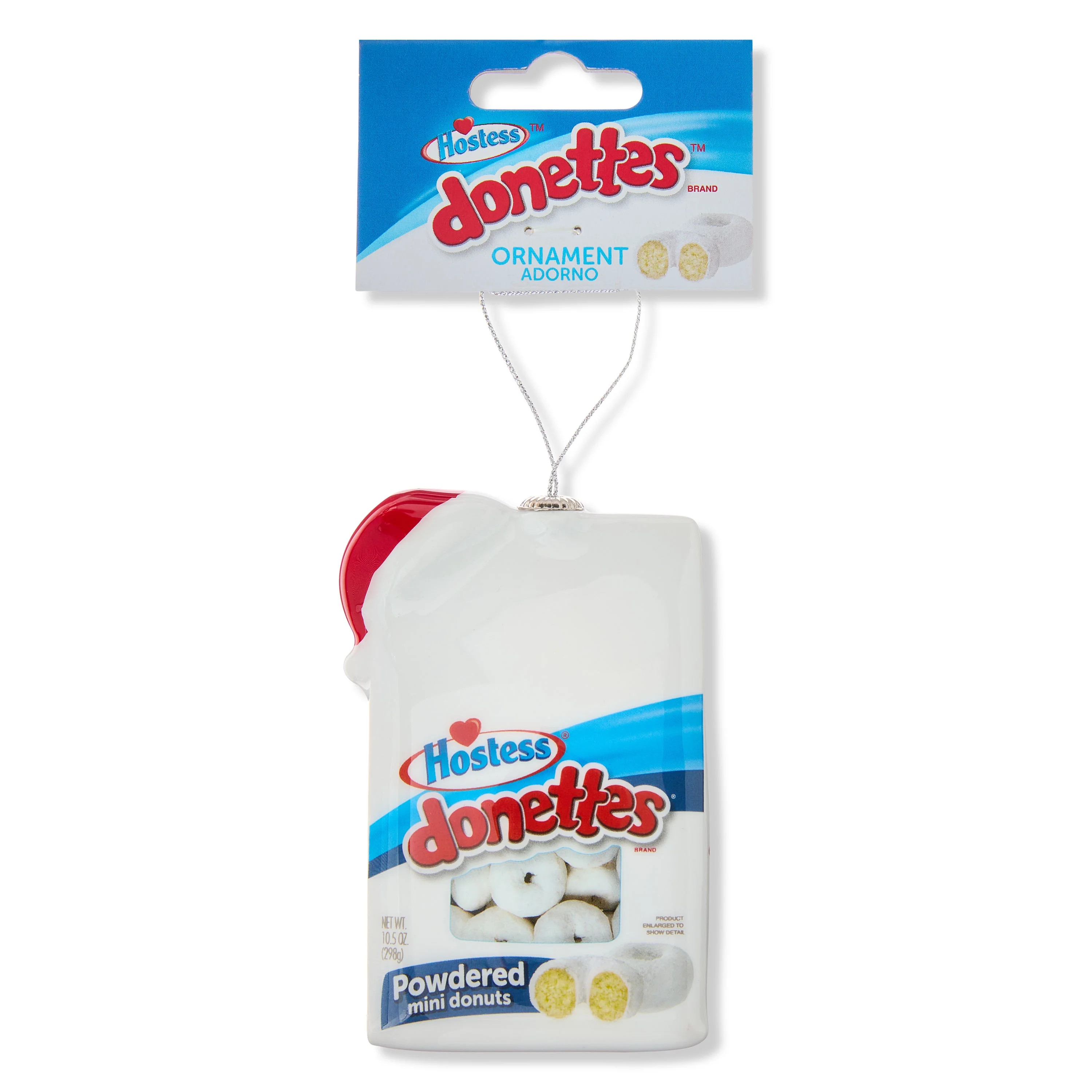 Hostess Donettes Faux Food Ornament, 4 Inches Tall, Unique Holiday Decor | Walmart (US)
