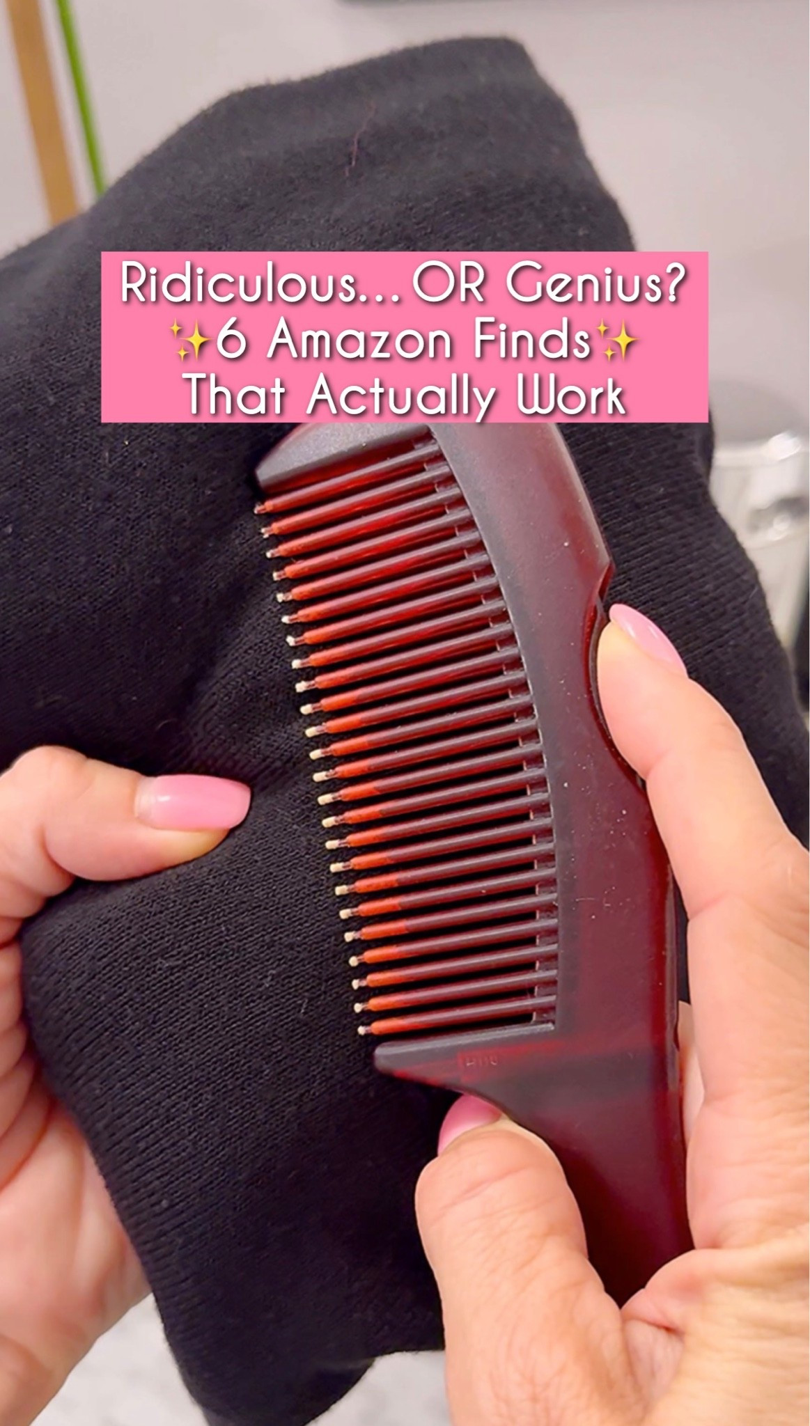 6 Amazon finds that look ridiculous but are actually genius. From keeping your paper towel roll clean to removing hair from vacuums and brushes — plus a travel wash bag, bug bite tool, and a rainy‑day car fix. Linked everything for you.
#amazonfinds #ltkcleaning #ltkunder50 #amazonmusthaves

#LTKHome #LTKHome #LTKselfcare #LTKTravel