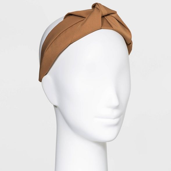 Twist Top Headband - A New Day™ Brown | Target