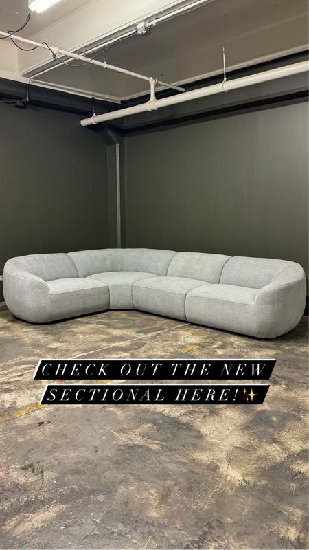 The new sectional arrived at the studio and I can’t wait to style it up and see this completed soon. 

#LTKmens #LTKhome
